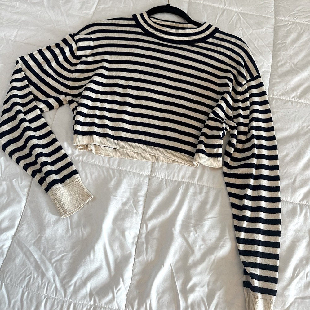 Dark Navy Blue and White